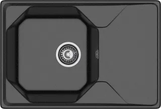 Мойка кухонная GranFest UNIQUE U-740L черный